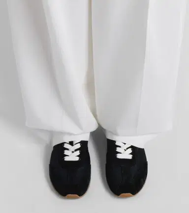 TOTEME Flex suede-trimmed sneakers | Thumbnail 6 TOTEME Flex suede-trimmed sneakers | Thumbnail 6