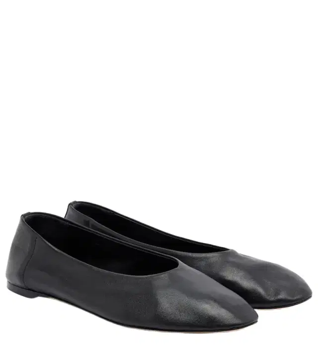 Toteme Leather ballet flats