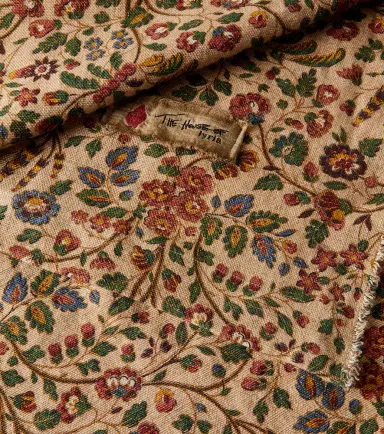 The House of Lyria Neroli floral linen canvas picnic blanket | Thumbnail 3