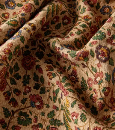The House of Lyria Neroli floral linen canvas picnic blanket | Thumbnail 5