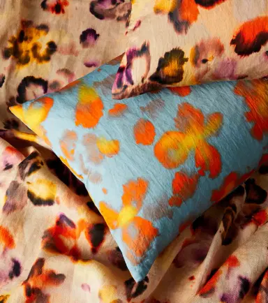 The House of Lyria Lentisco floral cushion | Thumbnail 2