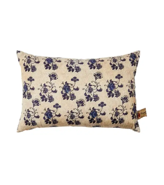 The House of Lyria Champaca floral cushion