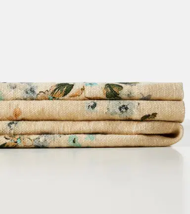 The House of Lyria Vetiver floral linen picnic blanket | Thumbnail 5