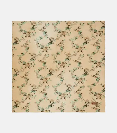 The House of Lyria Vetiver floral linen picnic blanket | Thumbnail 6