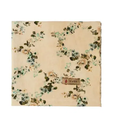 The House of Lyria Vetiver floral linen picnic blanket | Thumbnail 1
