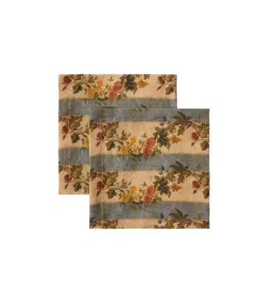The House of Lyria Banksia set of 2 floral linen napkins | Thumbnail 1