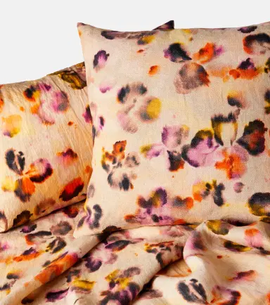 The House of Lyria Amyris printed linen cushion | Thumbnail 2