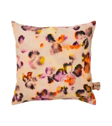 The House of Lyria Amyris printed linen cushion | Thumbnail 1