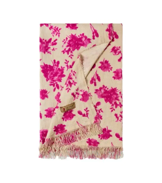 The House of Lyria Tormento floral linen tablecloth