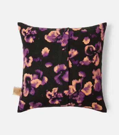 The House of Lyria Yuzu floral linen canvas cushion | Thumbnail 3