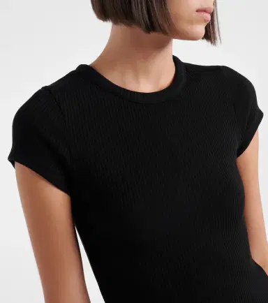 Citizens of Humanity Nello ribbed-knit T-shirt | Thumbnail 2