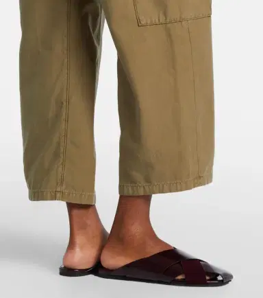 Citizens of Humanity Thassos cropped cotton twill cargo pants | Thumbnail 3 Citizens of Humanity Thassos cropped cotton twill cargo pants | Thumbnail 3