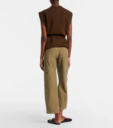 Citizens of Humanity Thassos cropped cotton twill cargo pants | Thumbnail 4 Citizens of Humanity Thassos cropped cotton twill cargo pants | Thumbnail 4