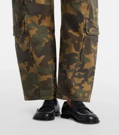 Citizens of Humanity Flight camouflage twill barrel-leg pants | Thumbnail 7 Citizens of Humanity Flight camouflage twill barrel-leg pants | Thumbnail 7