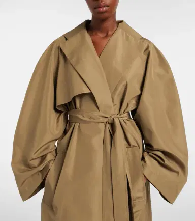 The Row Amapola silk trench coat | Thumbnail 4 The Row Amapola silk trench coat | Thumbnail 4