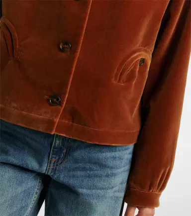 Blazé Milano Blazé Milano Gliss cotton velvet jacket | Thumbnail 4 Blazé Milano Blazé Milano Gliss cotton velvet jacket | Thumbnail 4