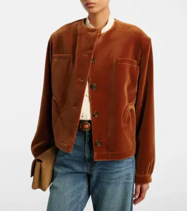 Blazé Milano Blazé Milano Gliss cotton velvet jacket | Thumbnail 6 Blazé Milano Blazé Milano Gliss cotton velvet jacket | Thumbnail 6
