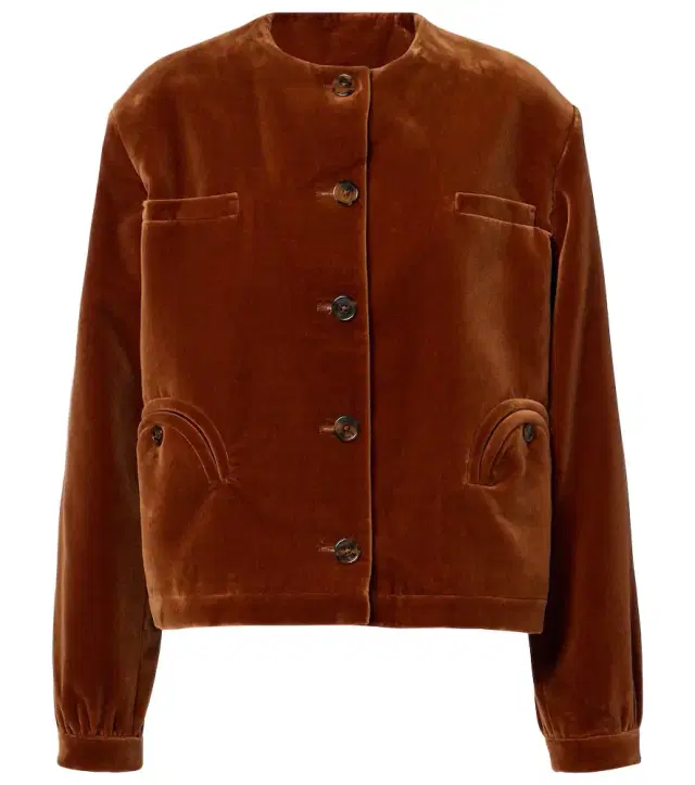 Blaze Milano Blazé Milano Gliss cotton velvet jacket