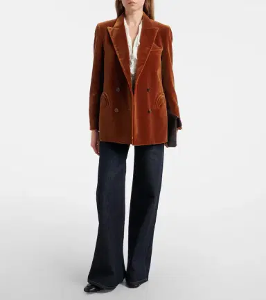 Blazé Milano Blazé Milano Everynight cotton velvet blazer | Thumbnail 3