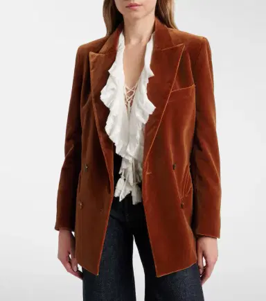 Blazé Milano Blazé Milano Everynight cotton velvet blazer | Thumbnail 6
