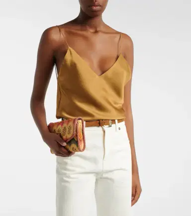 Blazé Milano Blazé Milano Manipur satin camisole | Thumbnail 6