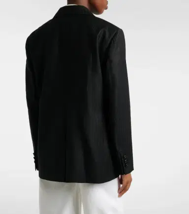 Blazé Milano Blazé Milano Nightbreak pinstripe virgin wool blazer | Thumbnail 2