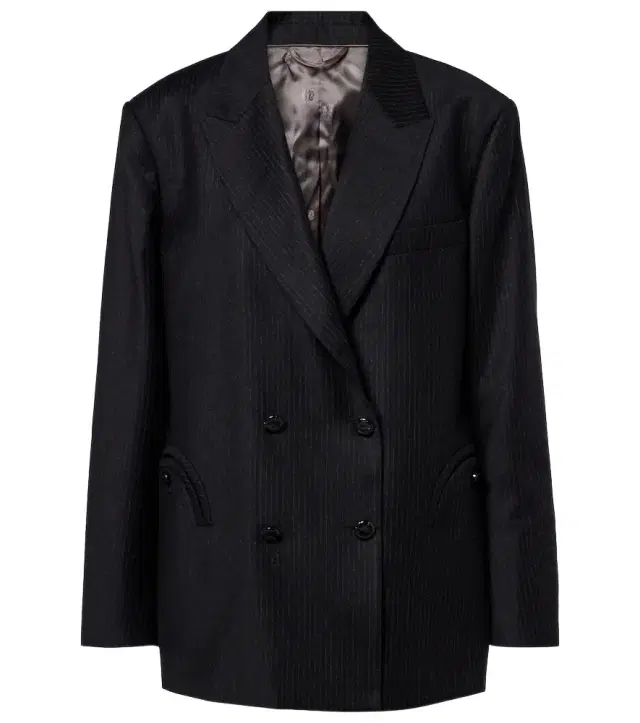 Blaze Milano Blazé Milano Nightbreak pinstripe virgin wool blazer