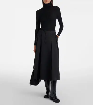 Moncler Virgin wool turtleneck sweater | Thumbnail 4