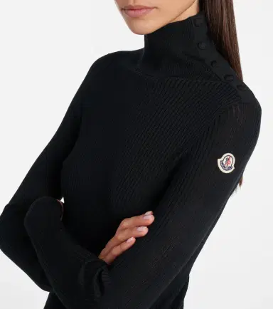 Moncler Virgin wool turtleneck sweater | Thumbnail 5