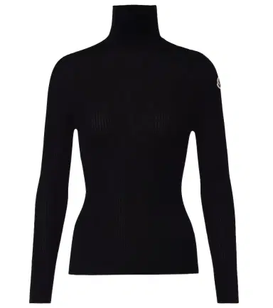 Moncler Virgin wool turtleneck sweater | Thumbnail 1