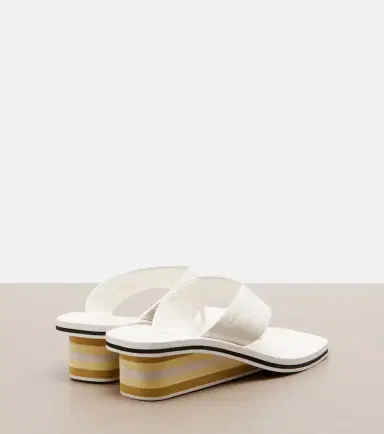 Chloe Chloé Swimming Cool patent leather thong sandals | Thumbnail 4