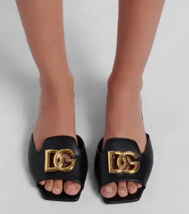 Dolce & Gabbana Abaya DG leather mules | Thumbnail 5 Dolce & Gabbana Abaya DG leather mules | Thumbnail 5