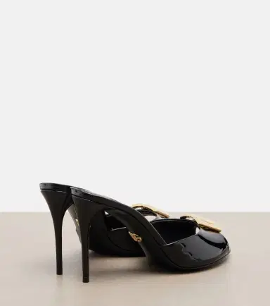 Dolce & Gabbana DG patent leather mules | Thumbnail 4 Dolce & Gabbana DG patent leather mules | Thumbnail 4