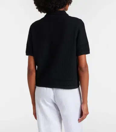 Velvet Rosemond open-knit cotton and cashmere top | Thumbnail 4 Velvet Rosemond open-knit cotton and cashmere top | Thumbnail 4