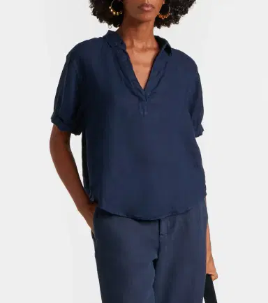 Velvet Vivica linen top | Thumbnail 5 Velvet Vivica linen top | Thumbnail 5