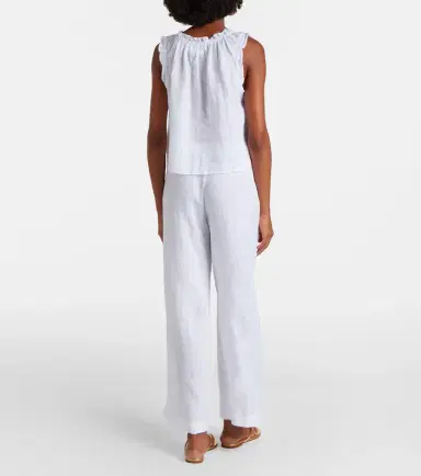 Velvet Stephanie linen wide-leg pants | Thumbnail 6 Velvet Stephanie linen wide-leg pants | Thumbnail 6