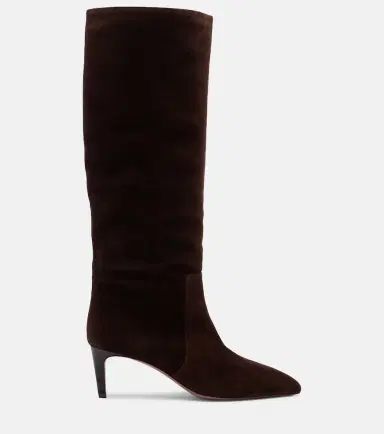 Paris Texas Stiletto suede knee-high boots | Thumbnail 2 Paris Texas Stiletto suede knee-high boots | Thumbnail 2