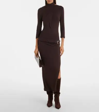 Paris Texas Stiletto suede knee-high boots | Thumbnail 6 Paris Texas Stiletto suede knee-high boots | Thumbnail 6