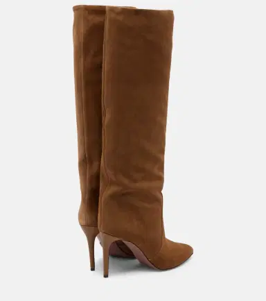 Paris Texas Stiletto suede knee-high boots | Thumbnail 4 Paris Texas Stiletto suede knee-high boots | Thumbnail 4