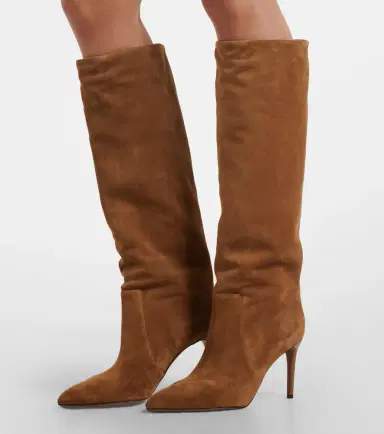 Paris Texas Stiletto suede knee-high boots | Thumbnail 6 Paris Texas Stiletto suede knee-high boots | Thumbnail 6