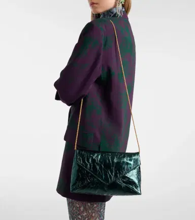 Dries Van Noten Medium metallic leather clutch | Thumbnail 5 Dries Van Noten Medium metallic leather clutch | Thumbnail 5