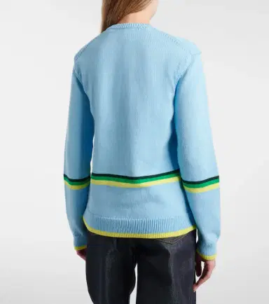 JW Anderson Embroidered cotton sweater | Thumbnail 4