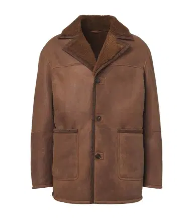 Etro Shearling-trimmed leather jacket | Thumbnail 1 Etro Shearling-trimmed leather jacket | Thumbnail 1