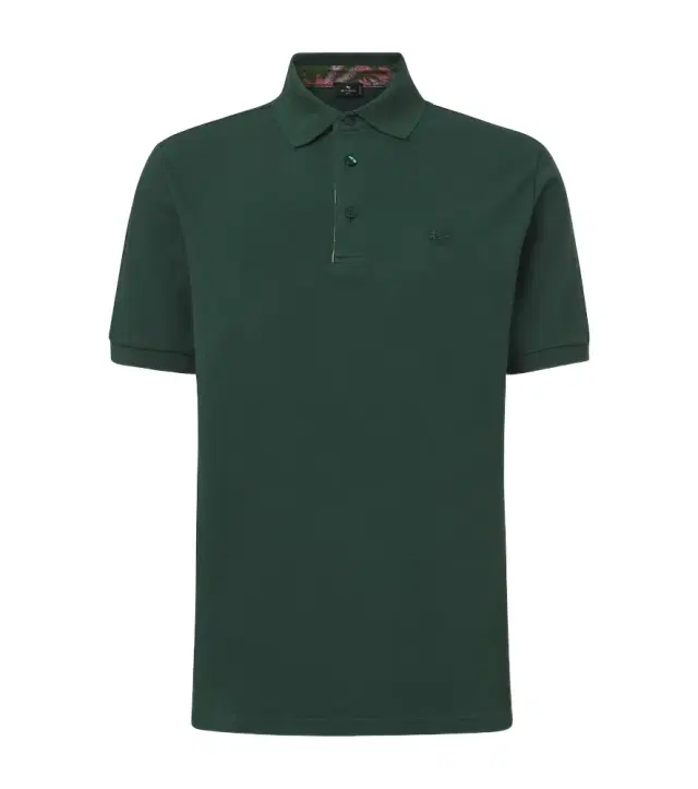Pegaso cotton piqué polo shirt