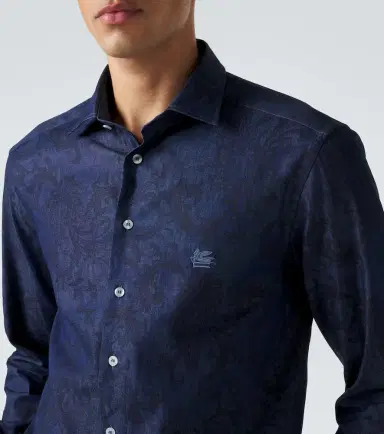Etro Paisley denim shirt | Thumbnail 6 Etro Paisley denim shirt | Thumbnail 6