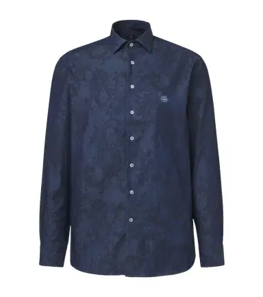 Etro Paisley denim shirt | Thumbnail 1 Etro Paisley denim shirt | Thumbnail 1