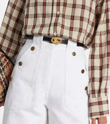 Burberry EKD leather belt | Thumbnail 3