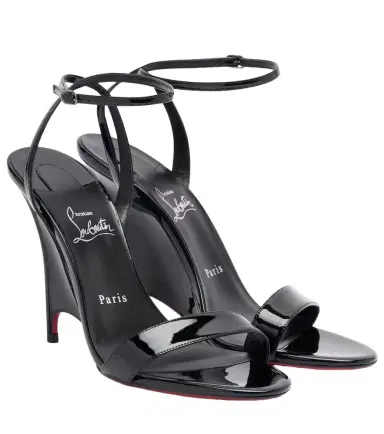 Christian Louboutin Miss Z patent leather wedge sandals | Thumbnail 1 Christian Louboutin Miss Z patent leather wedge sandals | Thumbnail 1