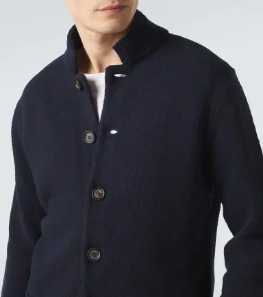 Eleventy Wool and cashmere-blend cardigan | Thumbnail 4 Eleventy Wool and cashmere-blend cardigan | Thumbnail 4