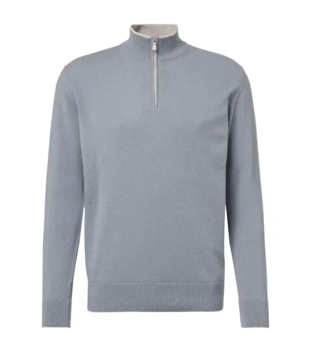 Cashmere half-zip sweater